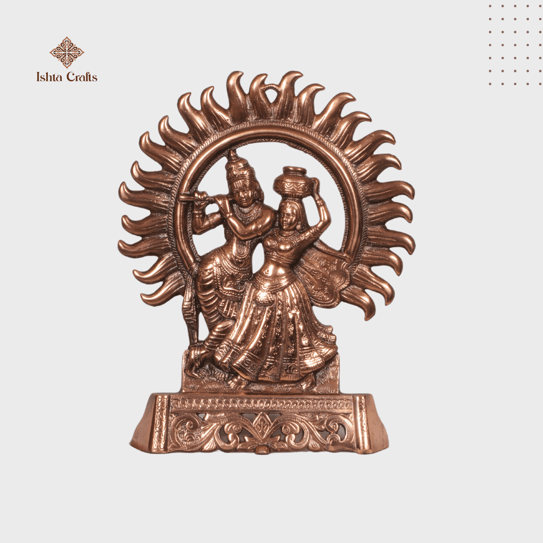Radha krishna with chakra — image 1 of 1